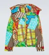 Erl Snowboard Down Jacket In Multicoloured