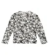 Erl Printed Cotton T-shirt In Skull Print