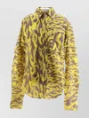 ERL PRINTED UNISEX BUTTON UP SHIRT