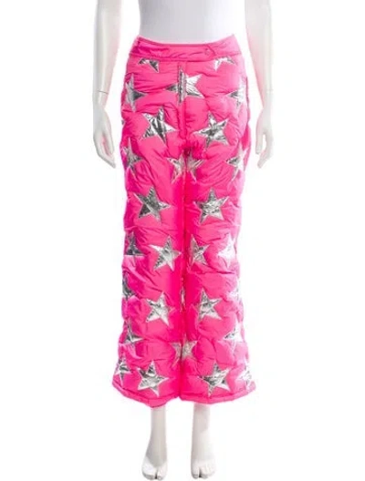 Pre-owned Erl Printed Wide Leg Pants In Multi