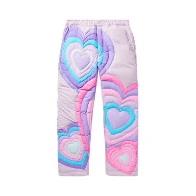 Pre-owned Erl Puffer Pants 'purple' | Men's Size L