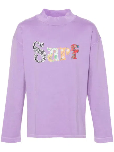 ERL PURPLE LILAC CREWNECK PULLOVER