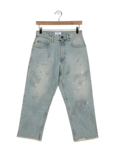 Pre-owned Erl Relaxed Fit Jeans In Blue