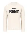 Erl Chenille Crew-neck Sweater With Ribbed Edge In White