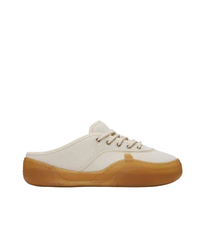 ERL ERL LOW SKATE MULE SNEAKERS WITH CONTRAST SOLE