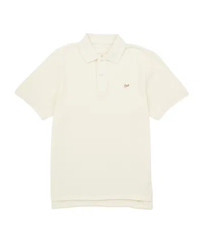 Erl Short-sleeved Polo Shirt In White