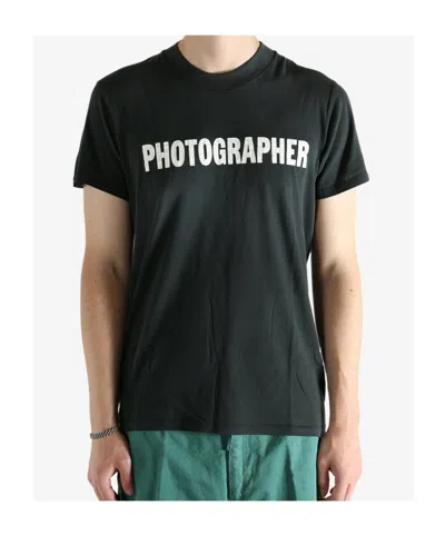 Erl Short-sleeved T-shirt In Black