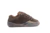 Erl Suede Vamp Sneakers Mud In Brown