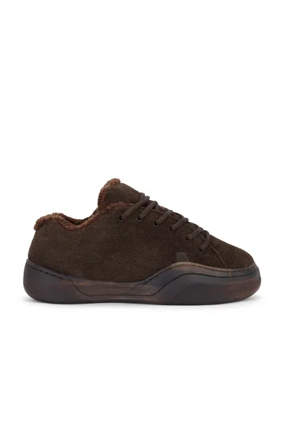 ERL SUEDE VAMP SNEAKERS