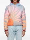 Erl Sun Quilted Bomber Jacket In Multi