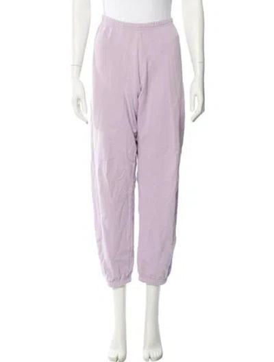 Pre-owned Erl Sweatpants In Purple
