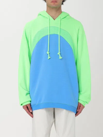 ERL SWEATSHIRT ERL MEN COLOR BLUE,E86802009