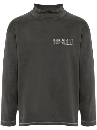 Erl T-shirts And Polos In Grey