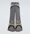 Erl Gender Inclusive Nylon Rave Pants In Gray
