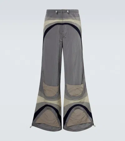 ERL TECHNICAL FLARED PANTS
