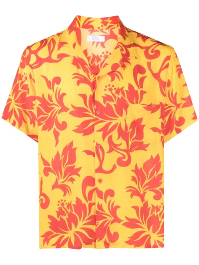 ERL TROPICAL FLOWERS SHORT-SLEEVE SHIRT