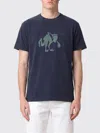 Erl T-shirt Men In Blue