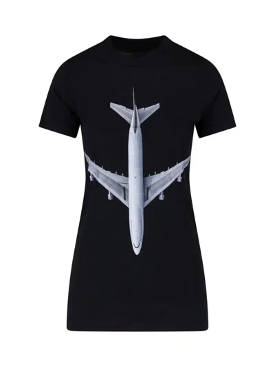 Erl T-shirt "plane" In Black