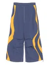 Erl Gender Inclusive Ufo Track Pants In Blue