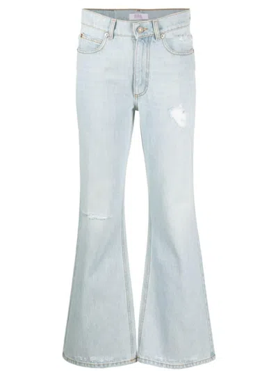 Erl Unisex Distressed Denim Pants Woven Clothing