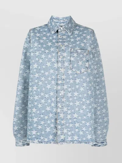 Erl Unisex Jacquard Overshirt Woven In Multi