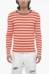 Erl Unisex Crewneck Striped Light Sweater Knit Clothing