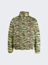 Erl Unisex Printed Quilted Puffer Jacket In Multi