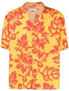 Erl Unisex Printed Short Sleeve Shirt Woven