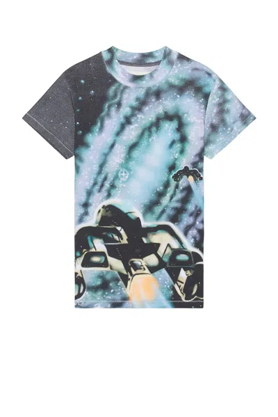 Erl Unisex Space Tee Knit In Grey
