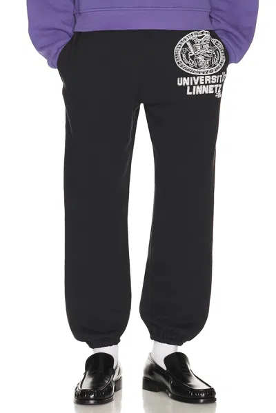 Erl University Sweatpants Knit In Black