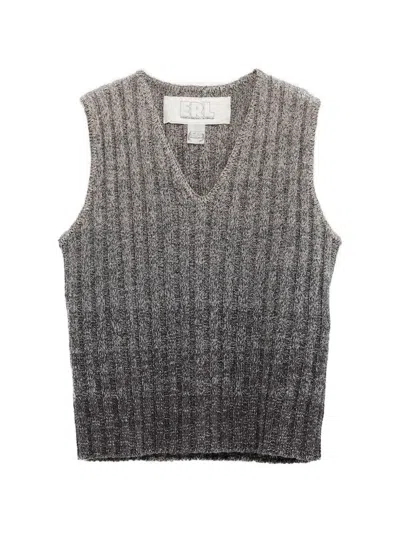 ERL V-NECK RIBBED TOP