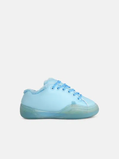 Erl 'vamp' Electric Blue Fabric Sneakers