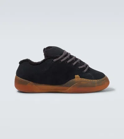 ERL VAMP SKATE SUEDE SNEAKERS