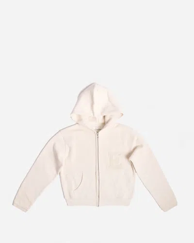 Erl | Varsity Zip-up Hoodie | Grey Hoodie