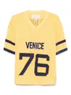 Erl Venice 76 Football Top In Yellow