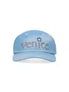 Erl Venice Baseball Cap In Blue