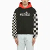 ERL VENICE BLACK/WHITE HOODIE