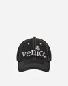Erl Venice Embroidered Cap Woven In Black