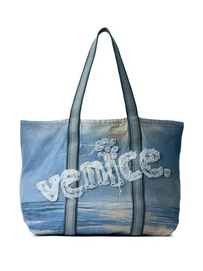 Erl Venice Frayed-detail Tote Bag