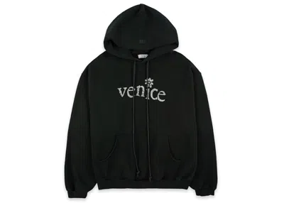 Pre-owned Erl Venice Hoodie In Black