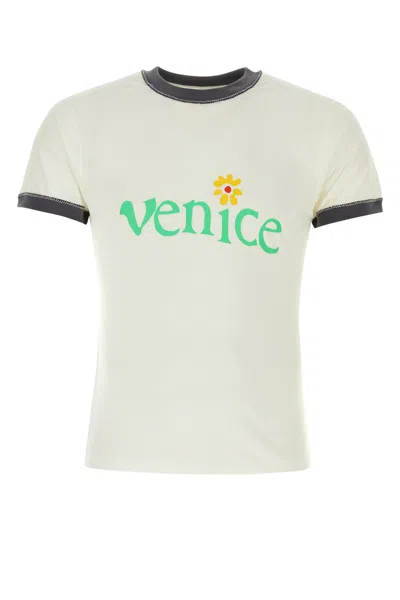 Erl Venice Tshirt Knit-l Nd  Male,female In Neutral