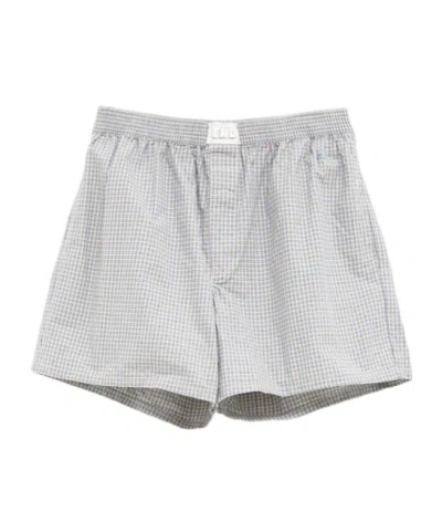 Erl Wide-leg Shorts In Gray