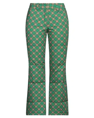 Erl Woman Snow Wear Green Size Xl Cotton