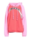 Erl Woman Sweatshirt Red Size L Cotton