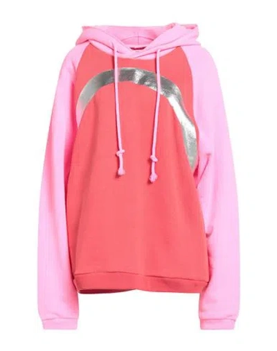 Erl Woman Sweatshirt Red Size L Cotton
