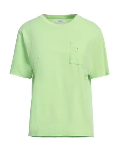 Erl Woman T-shirt Acid Green Size M Cotton
