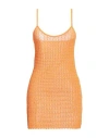 Erl Woman Top Orange Size L Polyester, Pes - Polyethersulfone, Polyamide In Orange