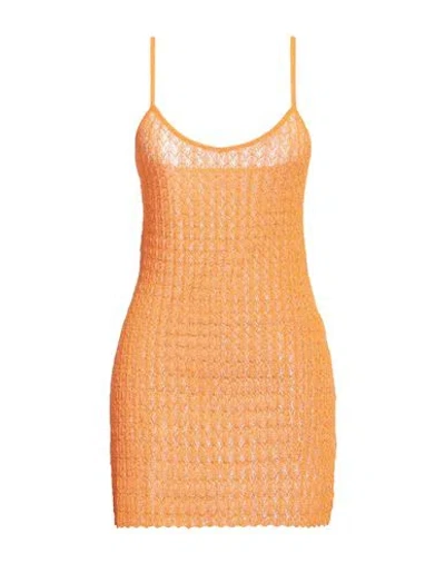Erl Woman Top Orange Size L Polyester, Pes - Polyethersulfone, Polyamide