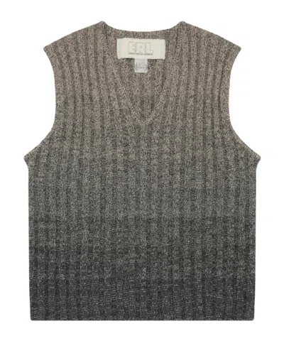 ERL WOOL GRADIENT KNITTED VEST