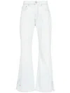 Erl X Levi's Logo-embroidered Jeans In Blue